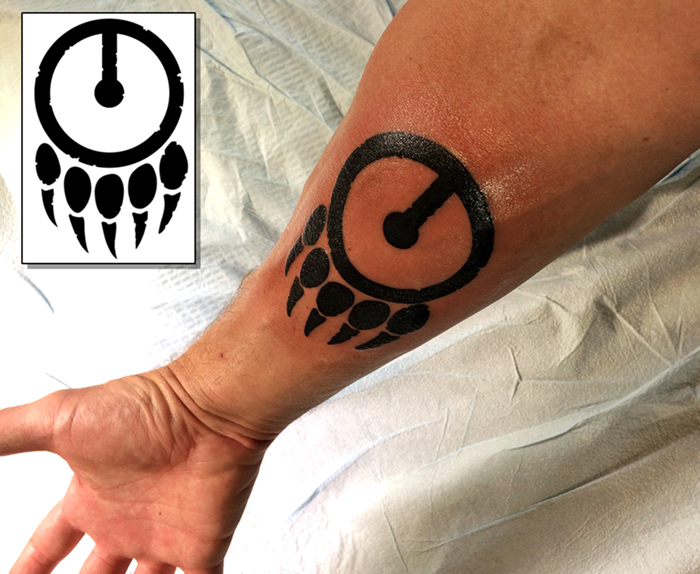 native american sun symbols tattoo