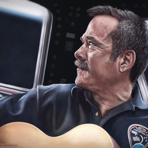 Chris Hadfield - Portrait