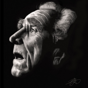 James Whitmore - Portrait