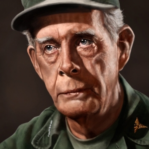 Colonel Sherman T. Potter - Portrait