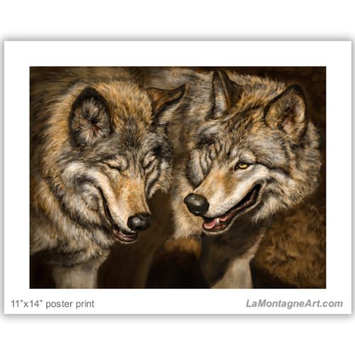 Two Wolves - Image 2