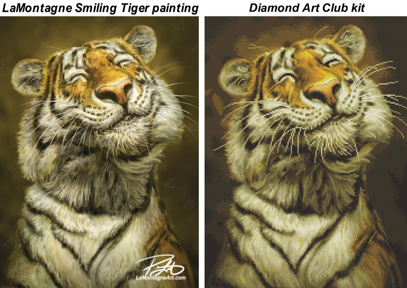 grinning tiger