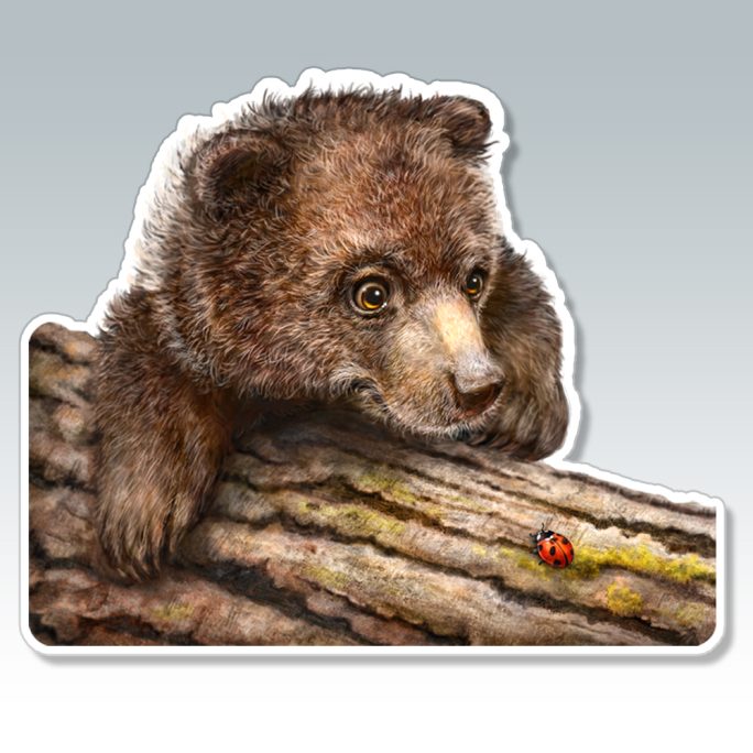 Kodiak Cub Sticker