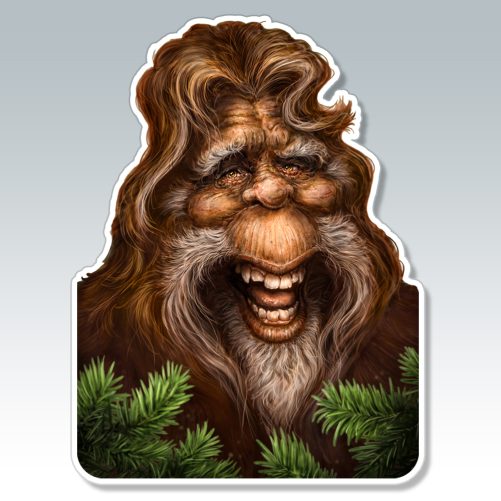Sasquatch Sticker