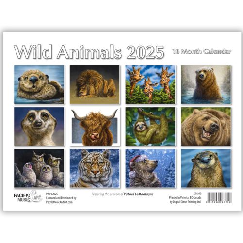 Wild Animals 2025 - Calendar - Image 3