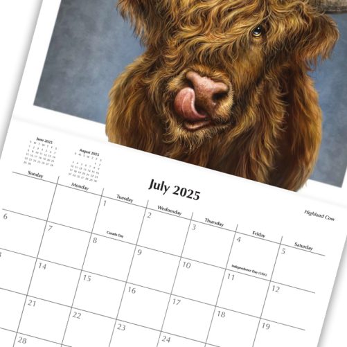 Wild Animals 2025 - Calendar - Image 4