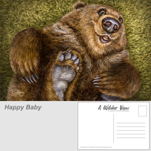 Brown Bear Postcard Set - Image 4