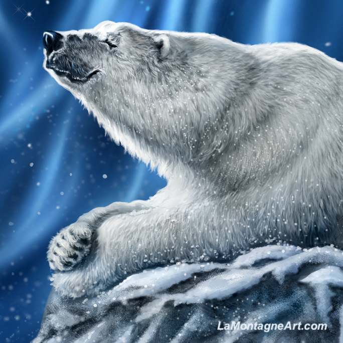 Big Bear on Blue - Image 4