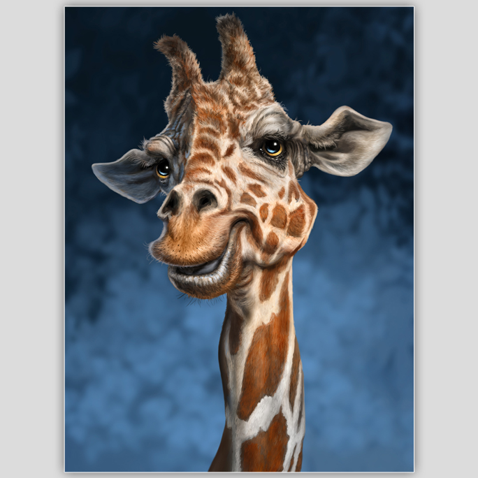 Gentle Giraffe